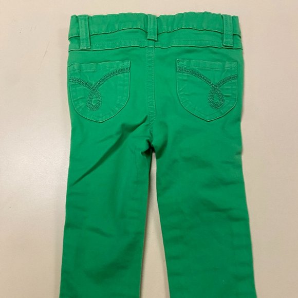 3 for 30$  CALVIN KLEIN Jeans Toddler Size 18M  Cotton Green - Picture 2 of 4